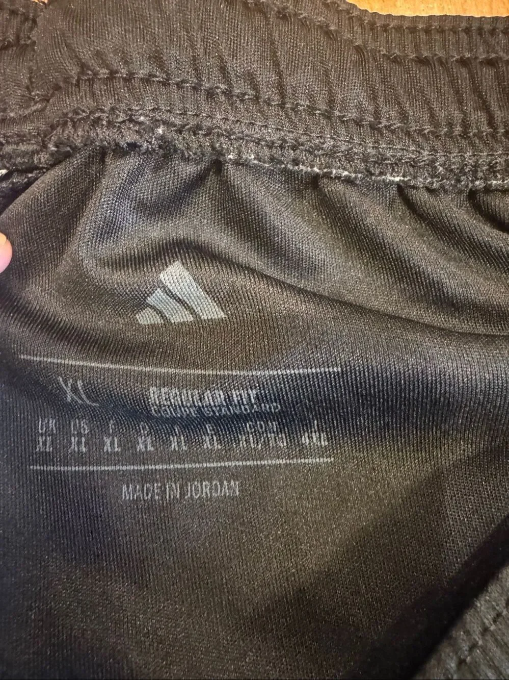 Adidas Mens XL AEROREADY Soccer Shorts Black White 3 Stripe Athletic